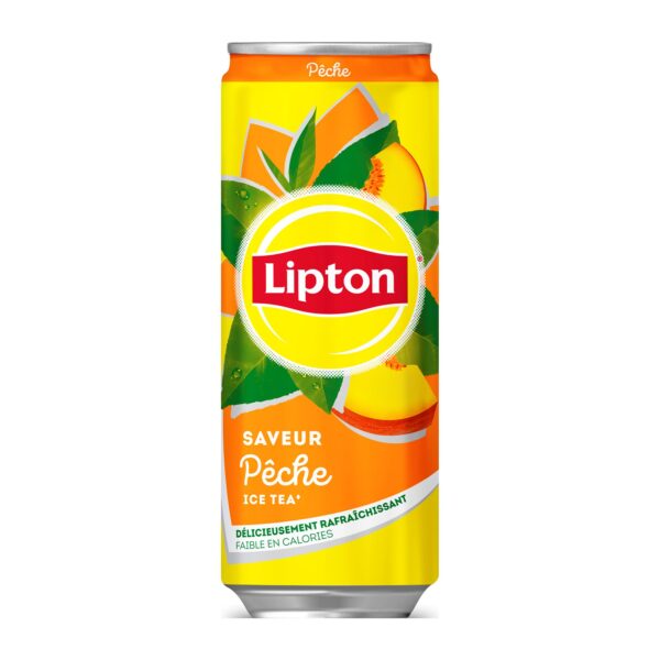 Image d'une canette de Lipton Ice Tea 33cl